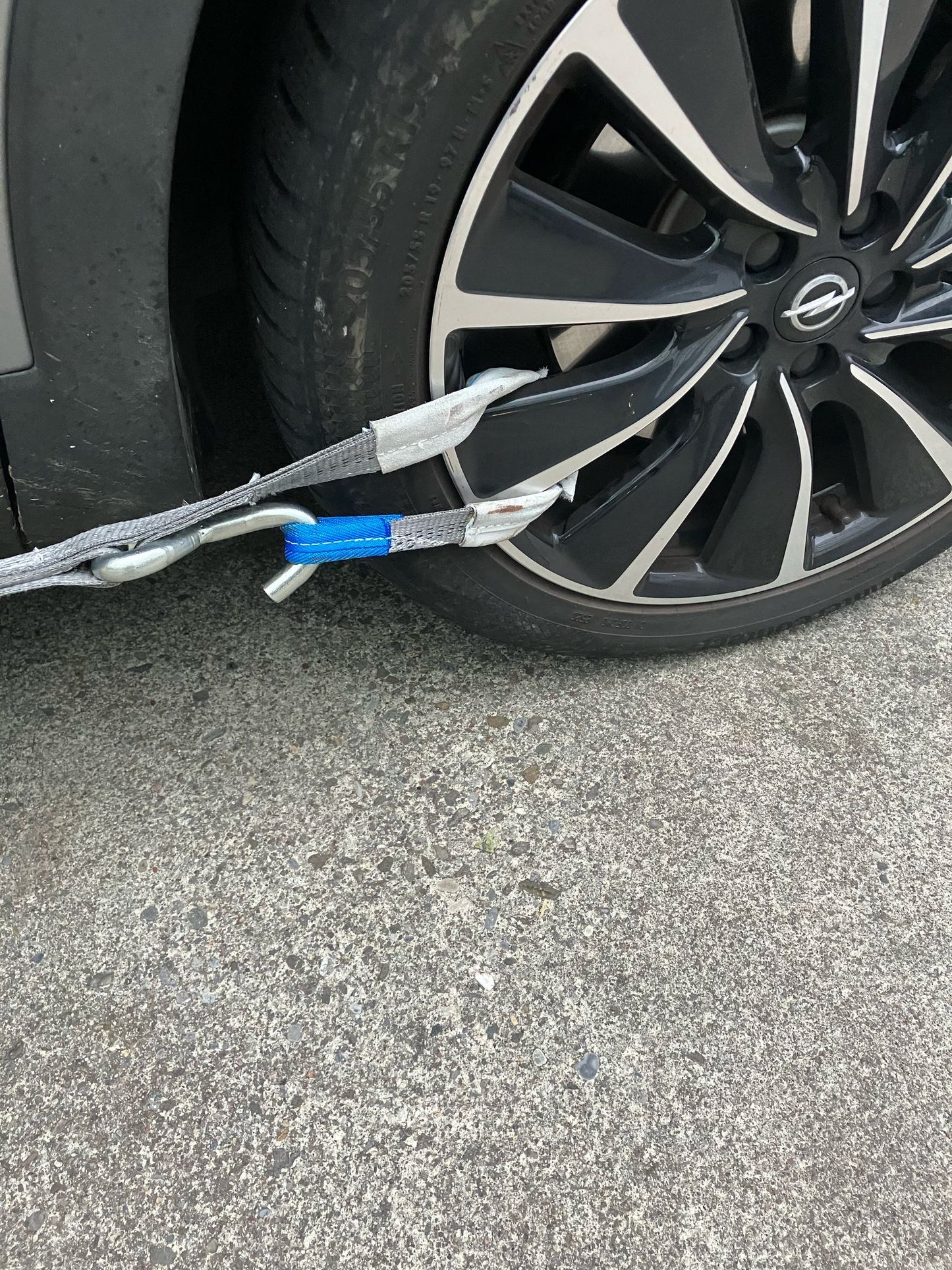 EV-STOP Typ 2 Komplett-Set mit Radkeil