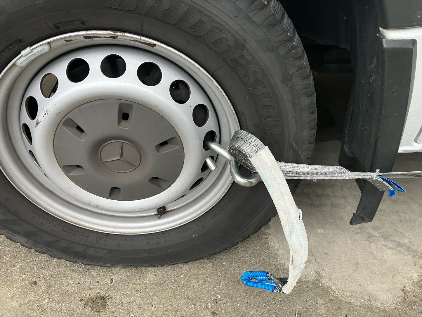 EV-STOP Typ 2 Komplett-Set mit Radkeil